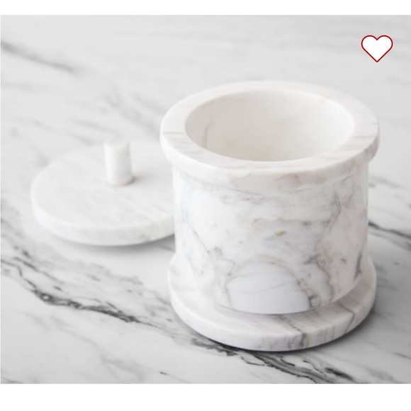 Pottery Barn Bath Pottery Barn Marble Canister Poshmark